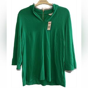 Brand New with tags Crown & Ivy Woman’s Top